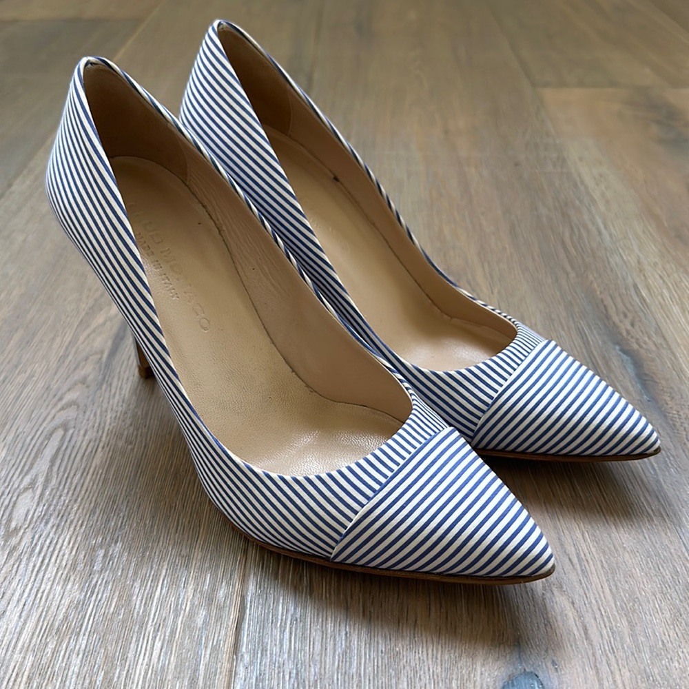 Club Monaco Summer Fabric Pumps in 36.5 Like-new